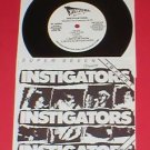 INSTIGATORS 7" Record oop 1986 mystic records RARE punk