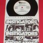 INSTIGATORS 7" Record oop 1986 mystic records RARE punk