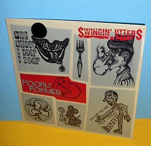 SWINGIN' UTTERS poorly formed LP Record Vinyl SEALED , punk , fat wreck chords