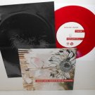 SHOOK ONES / DEATH IS NOT GLAMOROUS four song Split 7" RED Vinyl Record w/Lyrics