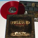 USELESS ID the lost broken bones Lp Record RED Vinyl w/ lyrics insert