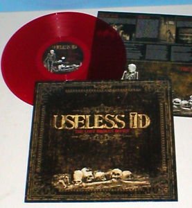 USELESS ID the lost broken bones Lp Record RED Vinyl w/ lyrics insert