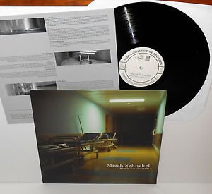 MICAH SCHNABEL when the stage lights Lp Record w/ lyrics insert , two car garage