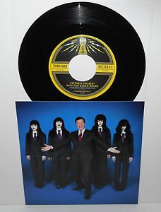 STEPHEN COLBERT with The BLACK BELLES 7" Record , produced by jack white stripes