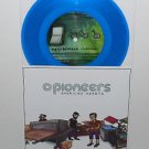 O PIONEERS plays PIEBALD / NEW BRUISES plays SUPERCHUNK 7" Record BLUE Vinyl