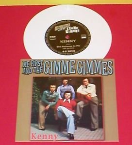 ME FIRST & The GIMME GIMMES kenny rogers cover songs 7" WHITE Vinyl nofx