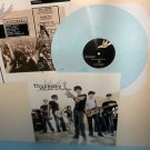 THURSDAY five stories falling Lp BABY BLUE Vinyl w/ETCHING of Jet Black lyrics