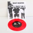 HEAVY HEARTED four song 2008 TOUR 7" RED Vinyl , buried alive , polar bear club