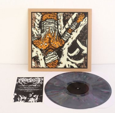 MEDITATIVE SECT laceration points Lp Record PURPLE MARBLED Vinyl