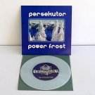 PERSEKUTOR power frost , twitching 7" WHITE Vinyl Record magic bullet records