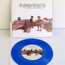 O PIONEERS covers PIEBALD / NEW BRUISES covers SUPERCHUNK 7" Record BLUE Vinyl