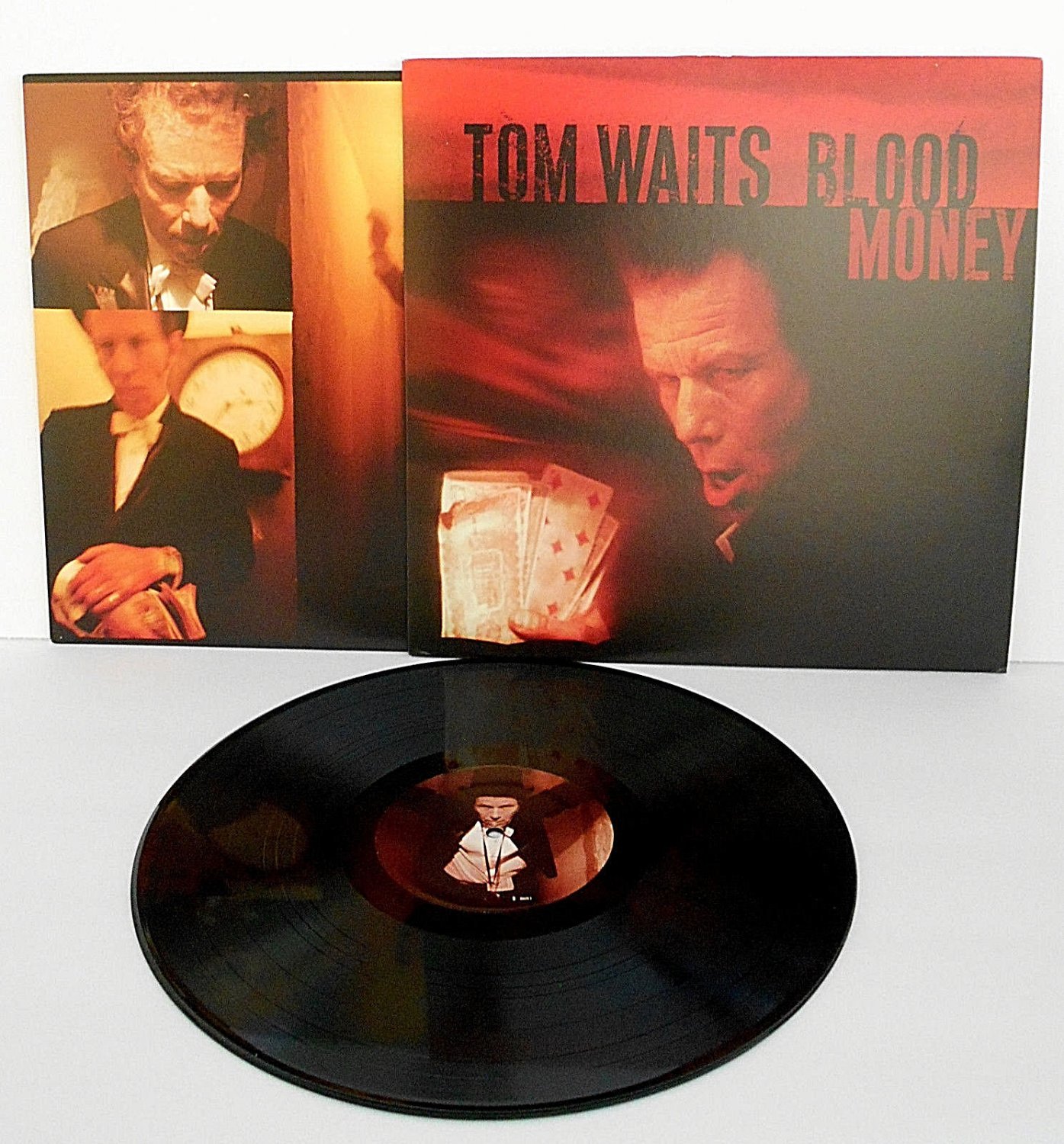 TOM WAITS blood money LP Vinyl Record with lyrics insert