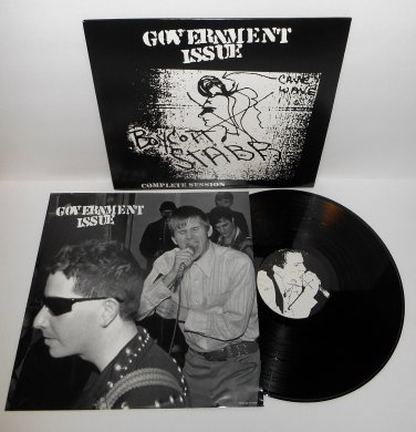 GOVERNMENT ISSUE boycott stabb complete LP Vinyl Record Ian minor threat fugazi