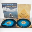 TAKING BACK SUNDAY Tidal Wave DOUBLE LP Blue Swirl Vinyl Record with Poster