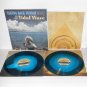 TAKING BACK SUNDAY Tidal Wave DOUBLE LP Blue Swirl Vinyl Record with Poster
