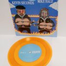 KEVIN SECONDS / MIKE HALE splt 7" Record GOLD Vinyl gunmoll in the red 7 seconds