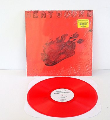 MEATWOUND addio Lp Record on RED VINYL combat wounded veteran