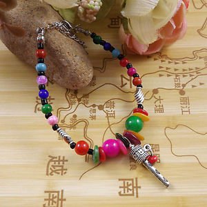 Women's Fashion Jewelry Gift Tibet jade turquoise bead bracelet F-12
