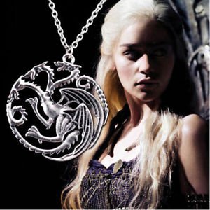 Game of Thrones COSPLAY Metal Necklace Targaryen Pendant-R