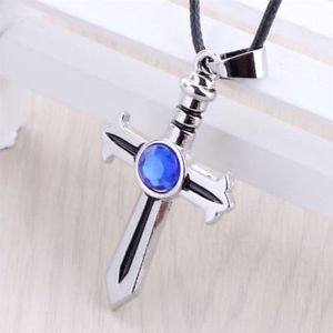 New Anime Peripheral Fairy Tail Cross Logo Cosplay Necklace-C