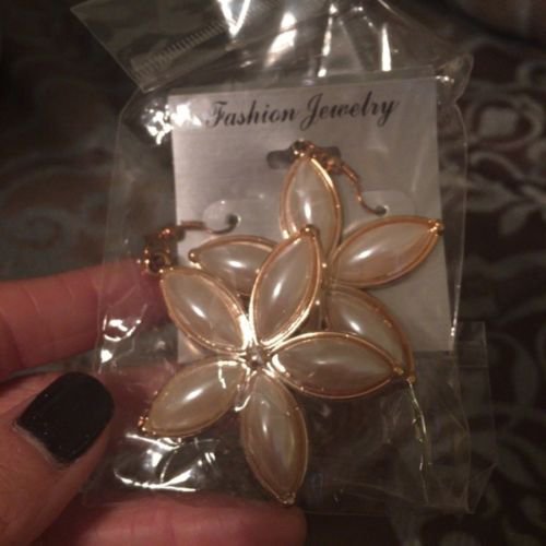 Flower Fashion Dangle Earrings Gift-h125