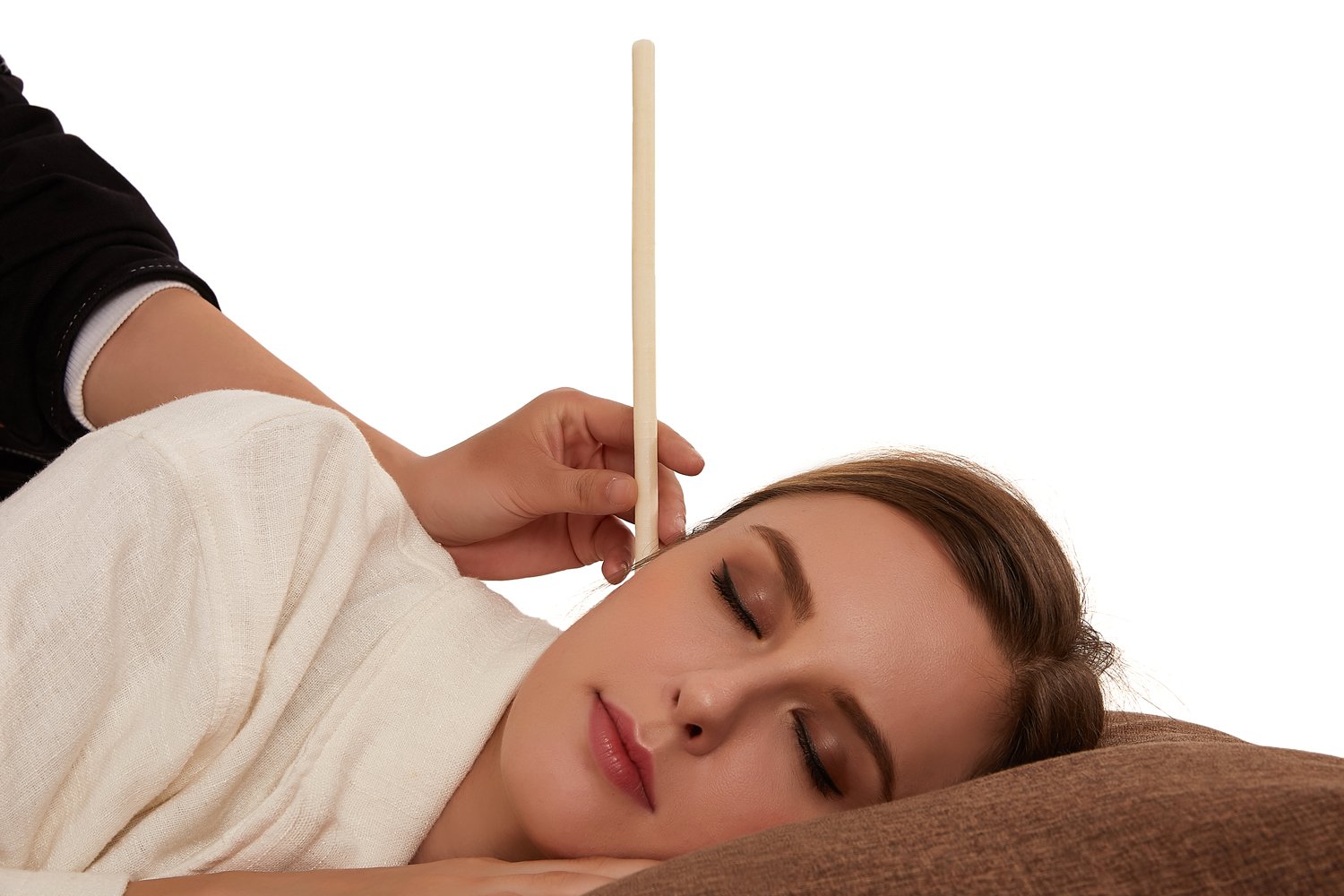 Original Bamboo Ear Candles 6 pairs ， 100 Organic Bamboo Beeswax Column