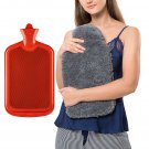 Peter Pan Teddy Charcoal Rubber Hot Water Bottle Cover, Size: XXX-Large, BPA & Phthalates Free