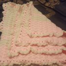 Handmade girl blanket /lap afghan