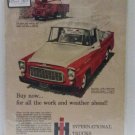 International Trucks ad 1960 "Buy now"