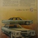 1971 Cadillac "Sedan&Fleetwood" ad