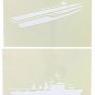 U.S. Navy Ships-Carrier-Landing ship 2 Piece Stencil Set 14 Mil 8" X 10" Paintin