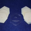 Mylar  3" Hexagon  51 Piece Set  - Quilt / Sew Templates -