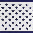 US G Spec 10 1/4" x 14.47" Long 50 Star Field Painting/Crafts/Stencil/Template