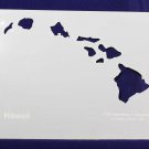 State of Hawaii Stencil -14 mil Mylar Painting/Crafts