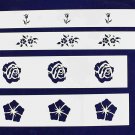 Floral Border 4 Piece Stencil Set-14 Mil -Painting /Crafts/ Templates