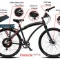 Prodecotech Phantom Monoshock 400 Watt Motor e-Bike