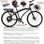 Prodecotech Phantom 400 Watt  e-Bike
