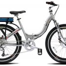 Prodecotech Stride 300 Watt 8-Speed Folding Frame Hybrid eBike