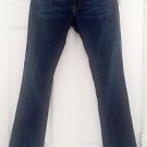 Lucky Brand Dungarees Low Rise Flare Leg Denim Blue Jeans, Women's Size 0 / 25