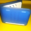 NEW DESIGNER DOSH INSPIRED UNISEX NEW BLUE STREET BANDIT RUBBER BIFOLD WALLET