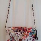 DISCOUNT ELLIOT LUCCA WHITE CORDOBA  ENVELOPE FAUX LEATHER CLUTCH Artisan print