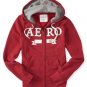 SALE  NWT aeropostale mens aropostale nyc script logo pullover hoodie RED XL