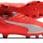PUMA EVOSPEED 4.4 FG SOCCER CLEATS Men's 103273-01 Sz 7 Orange Fast Shipping
