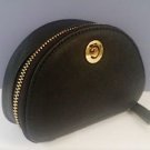 DOME GUESS JEWERLY CASE FAUX-LEATHER EXTERIOR W/REMOVABLE DRAWSTRING POUCH BLACK