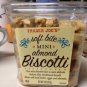 FREE SHIPPING 8oz Trader Joe's Soft Bite Mini Biscotti Cookies Almonds