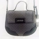 GUESS AUTHENTIC BIRCH GREY COAL LOGO CROSS BODY BAG HANDBAG PURSE NWT