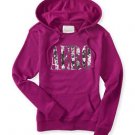 NEW SALE! AEROPOSTALE AERO Pullover Hoodie SWATER SHIRT PURPLE XS NWT