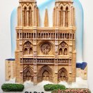 Notre Dame of Paris High Quality Resin 3D fridge magnet