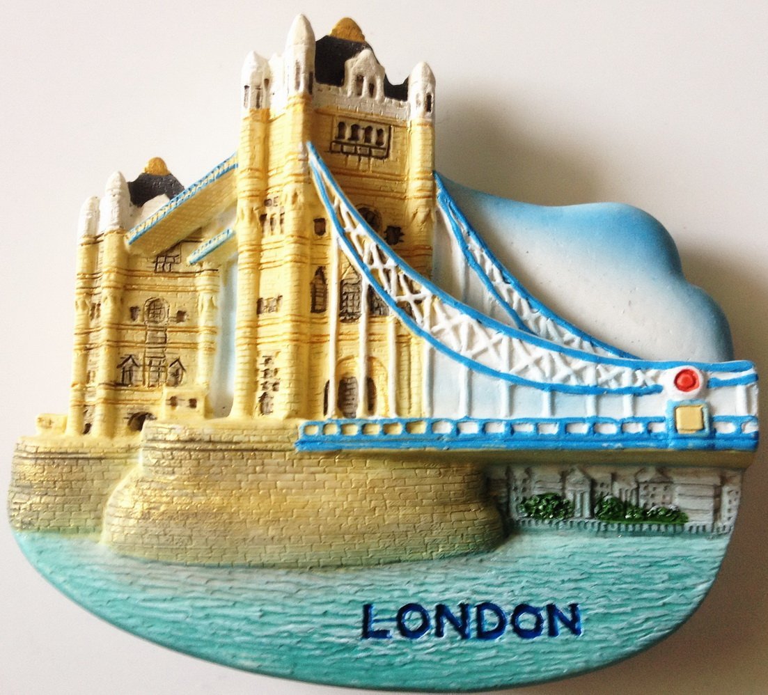 Tower Bridge LONDON High Quality Resin 3D fridge magnet