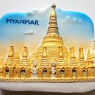 Shwedagon Pagoda MYANMAR High Quality Resin 3D fridge magnet
